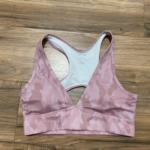 Buffbunny pink camo sports bra